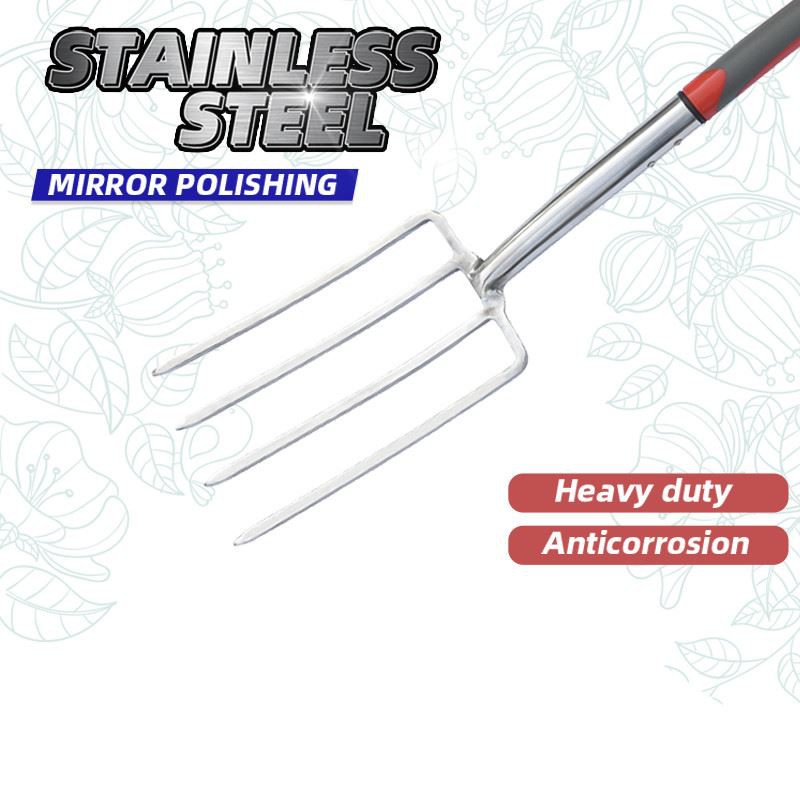 Gardne stainless steel border fork blade