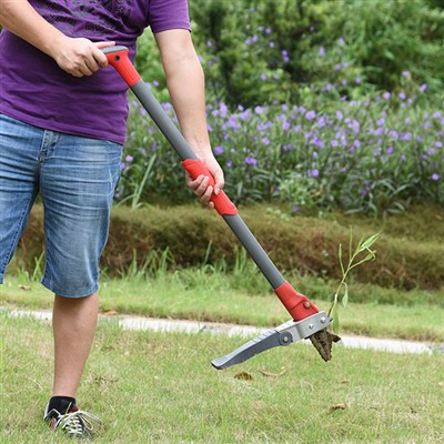 Kako odstraniti plevel brez upogibanja?