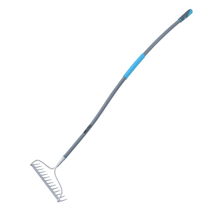 Velike kovinske grablje