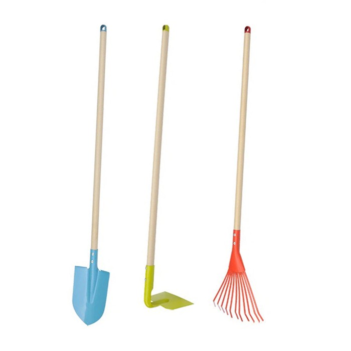 Otroška lopata z dolgim ​​ročajem