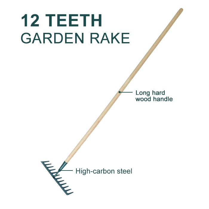 carbon steel garden rake haed carbon steel garden rake haed